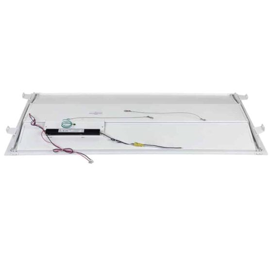 20 / 28 / 34 / 41 Watt Adjustable 2x4 LED Troffer Light: back view
