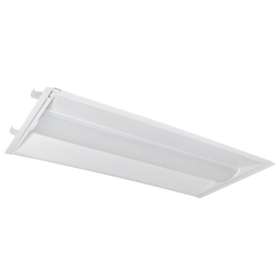 20 / 28 / 34 / 41 Watt Adjustable 2x4 LED Troffer Light: front view