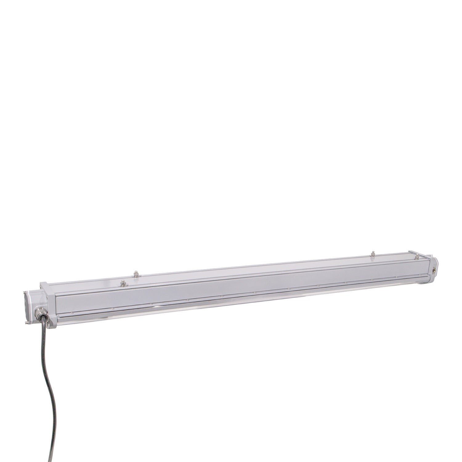 80 Watt 4 Foot Low Profile Explosion Proof Linear LED Light: back angle view