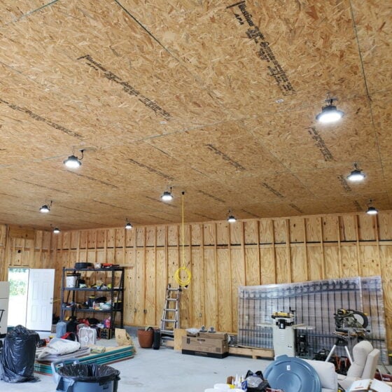 60 / 80 / 100 Watt Adjustable UFO LED High Bay: installation view
