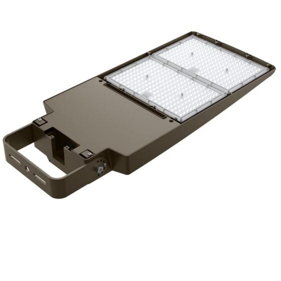 300 Watt LED Billboard Light: yoke mount view