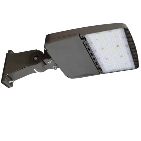 170 / 200 / 220 / 240 Watt Adjustable LED Shoebox: product front view