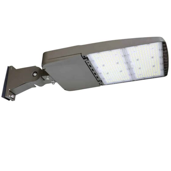 310 Watt LED Shoebox: alternate mounting angle