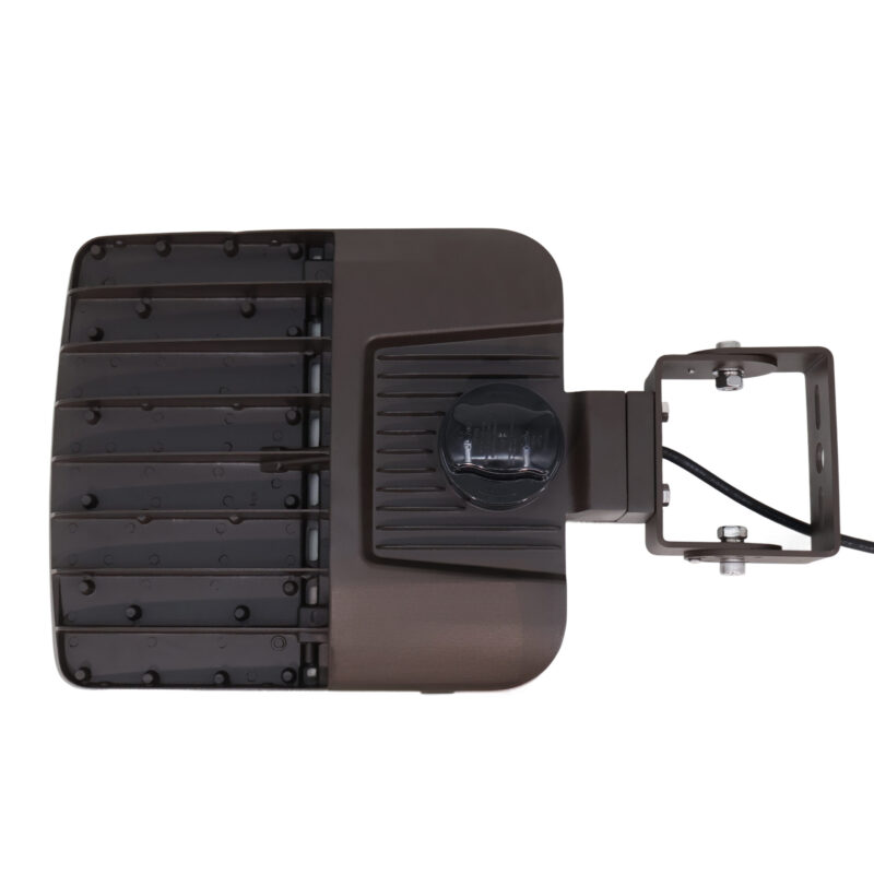 80 / 100 / 120 / 150 Watt Adjustable LED Shoebox: back view