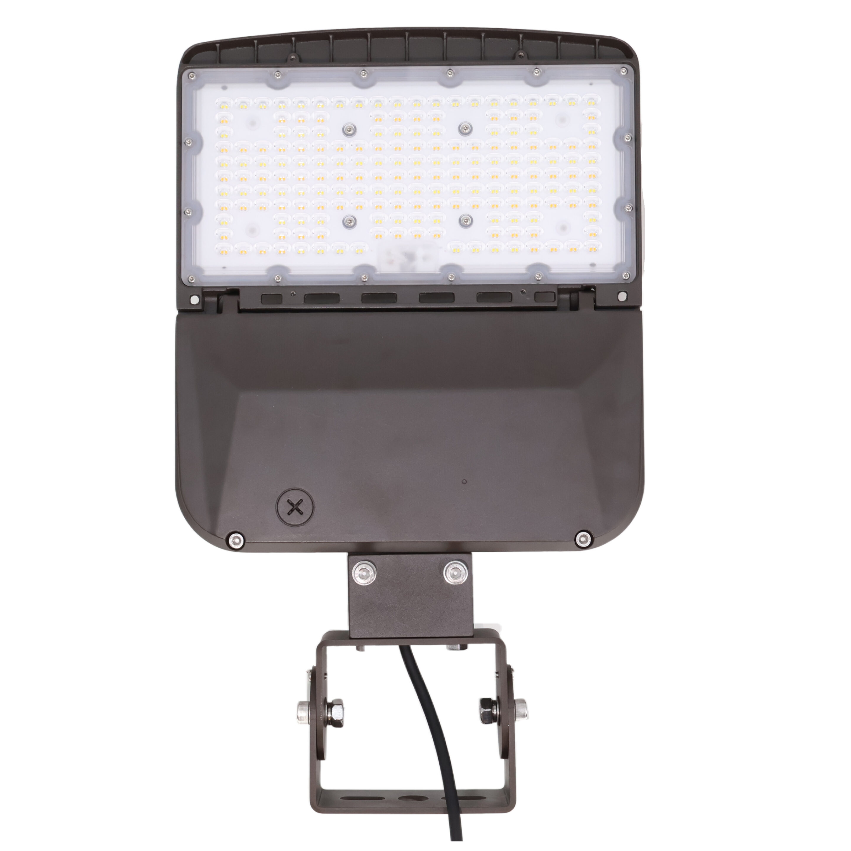 80 100 120 150 Watt Adjustable Led Shoebox 12240 To 22950 Lumens 3000k 4000k 5000k Front