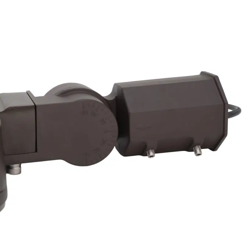 240 / 260 / 280 / 310 Watt Adjustable LED Shoebox: mounting setup