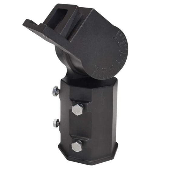 310 Watt LED Shoebox: slip fitter mounting