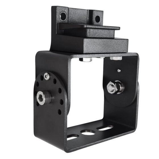 310 Watt LED Shoebox: side mounting detail