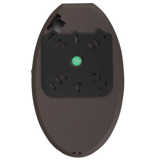 12 Watt LED Security Wall Pack: side view highlighting polycarbonate lens