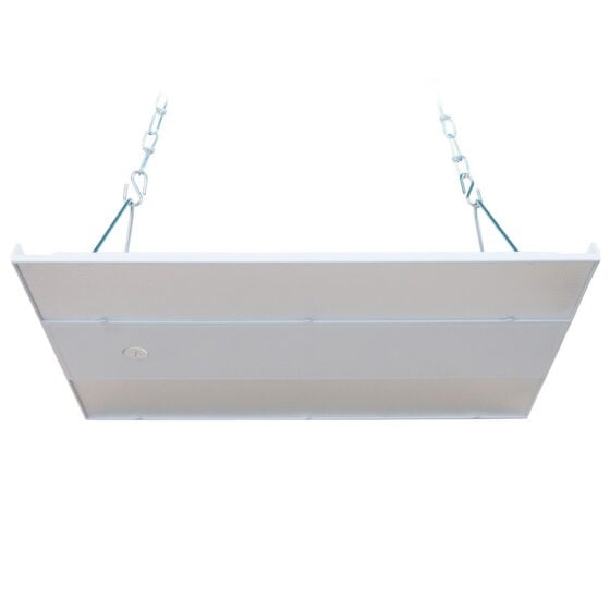 100 / 130 / 160 Watt Adjustable Linear LED High Bay: chain mount view