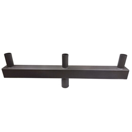 3 Fixture 180 Degree Bullhorn Mount | 2 3/8 Inch Tenon | Bronze | Low Profile
