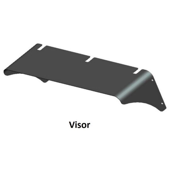 960 Watt LED Stadium Light: visor detail