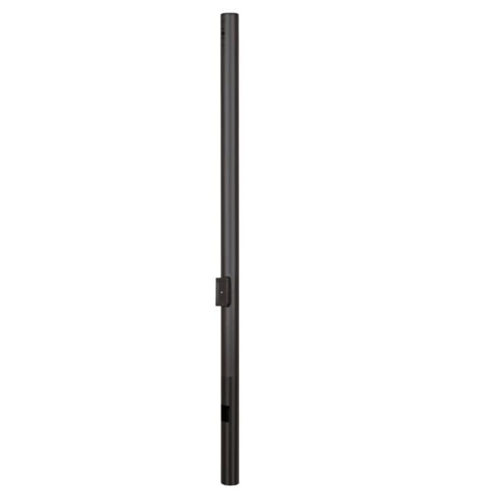 20 Foot Above Grade: image of round steel light pole for direct burial