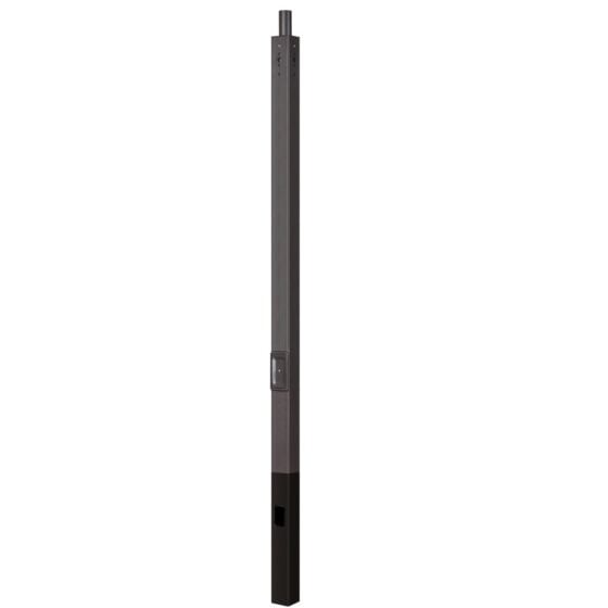 20 Foot Above Grade: image of square steel light pole for direct burial