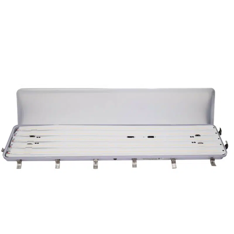 105 135 165 Wattage Adjustable Led Linear Vapor Tight Nsf Light 13650 To 21450 Lumens 3500k 4000k 5000k 100 277v Open
