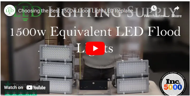 1500 Watt Equivalent Led Flood Lights