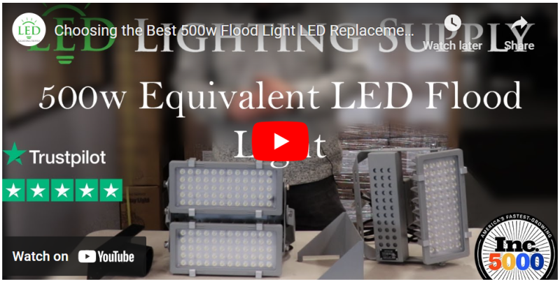 500 Watt Equivalent Led Flood Lights