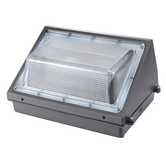 100 Watt LED Wall Pack: product image showing front view