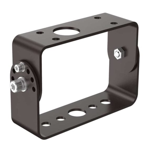 180 / 240 / 300 Watt Adjustable LED Flood Light: yoke mounting view