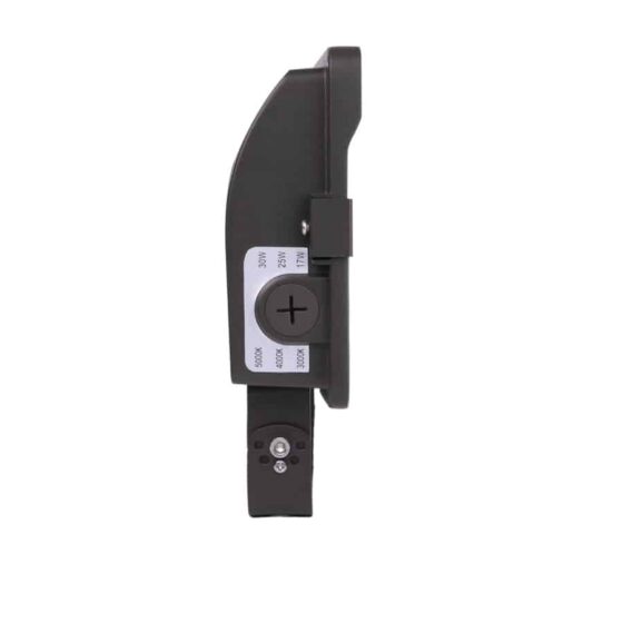 36 / 50 / 63 Watt Adjustable LED Flood Light: side view with yoke mount