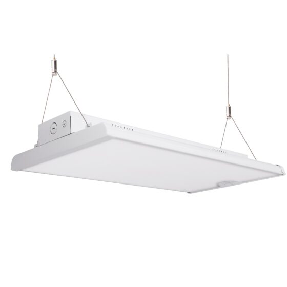130 / 140 / 165 Watt Adjustable Linear LED High Bay: angled view
