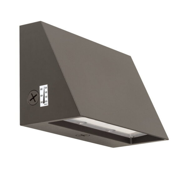 12 / 18 / 24 / 30 Watt Adjustable Full Cutoff Architectural LED Wall Pack: front view