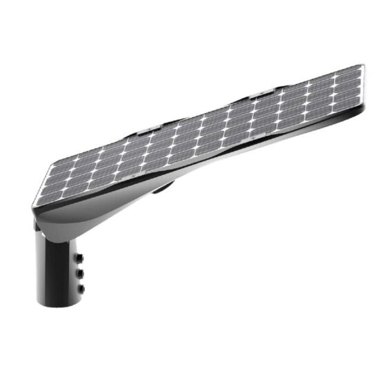 70 Watt Solar LED Area Light: side view