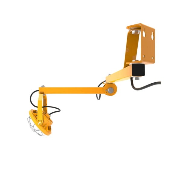 30 Watt LED Loading Dock Light: side view