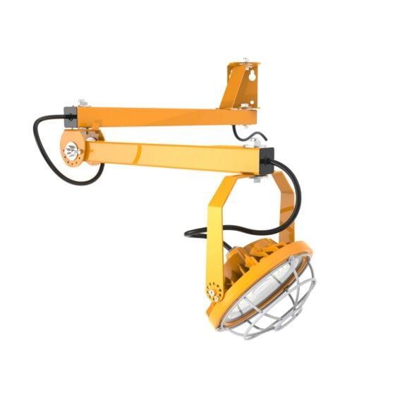 30 Watt LED Loading Dock Light: front view