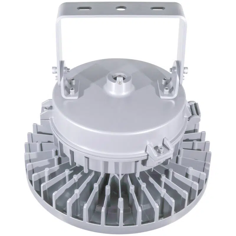 150 Watt Round Explosion Proof LED Light: top angle view