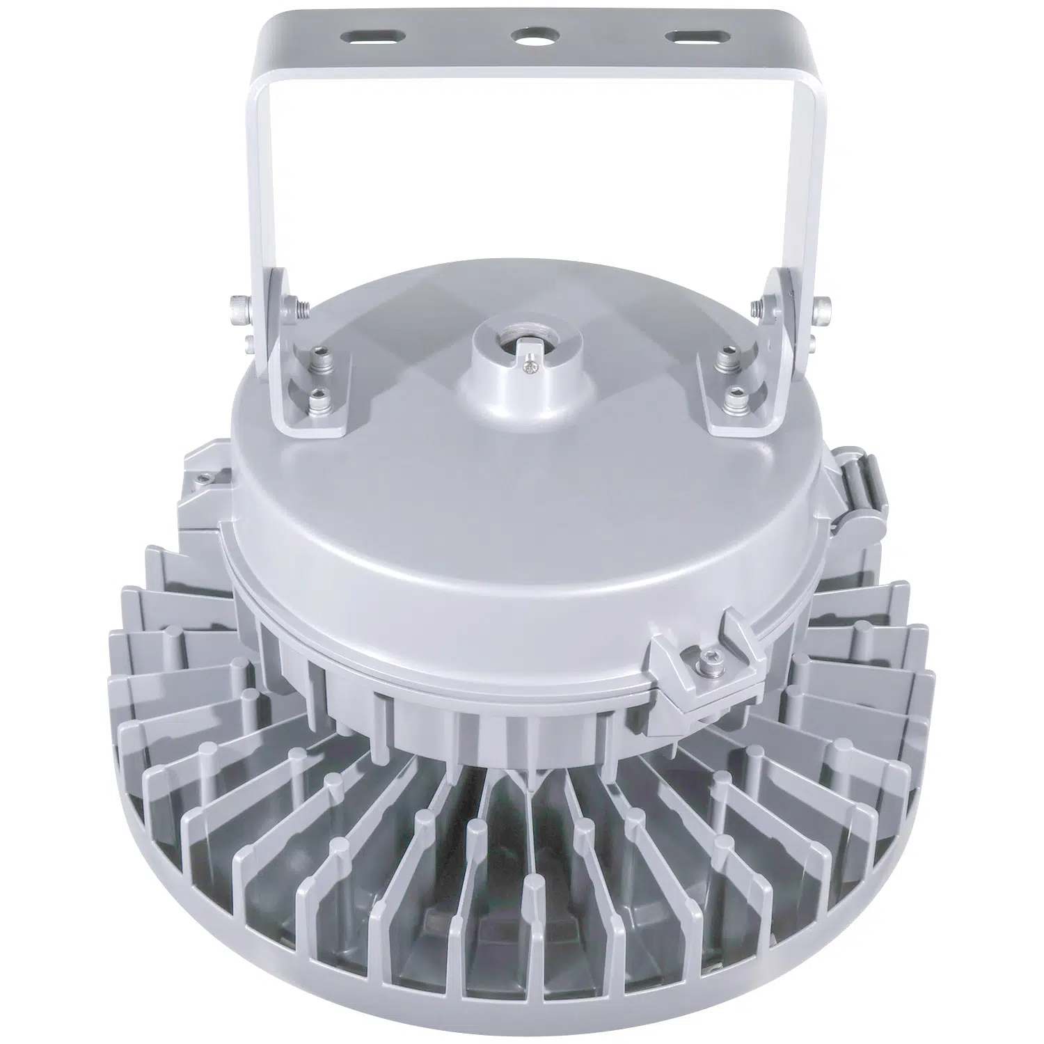 150 Watt Round Explosion Proof LED Light: top angle view