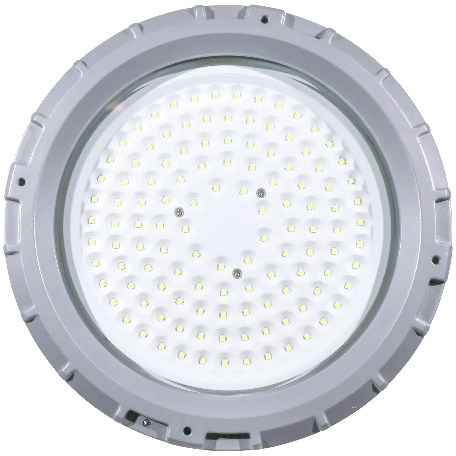 50 Watt Round Explosion Proof LED Light: lens angle view