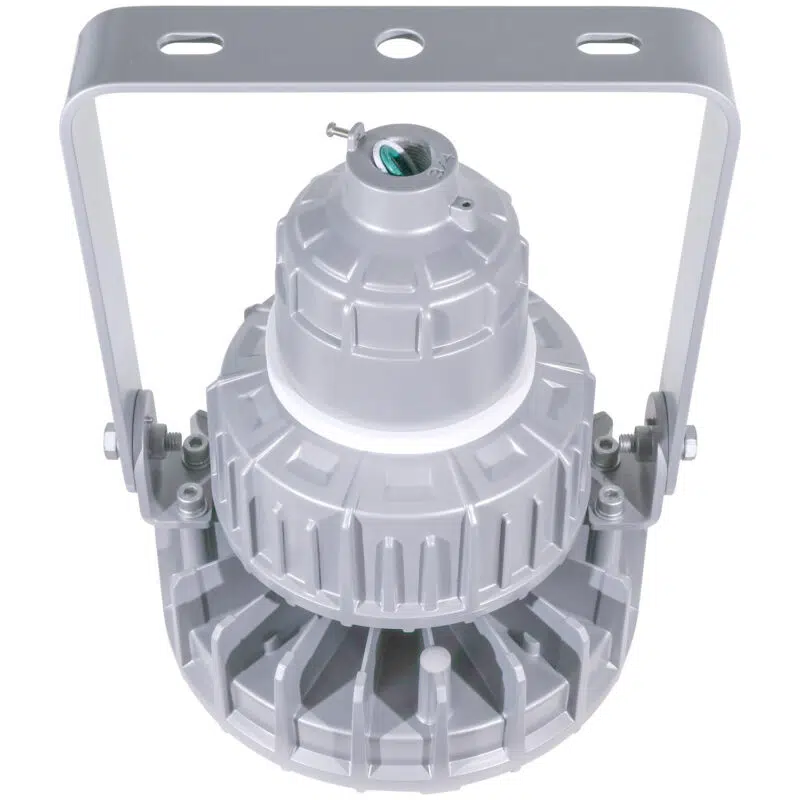 50 Watt Round Explosion Proof LED Light: top angle view