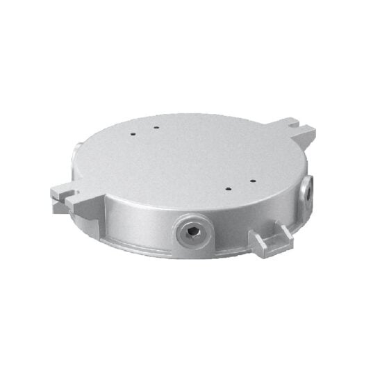 200 Watt Round Explosion Proof LED Light: surface mount view