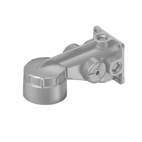 50 Watt Round Explosion Proof LED Light: wall mount view