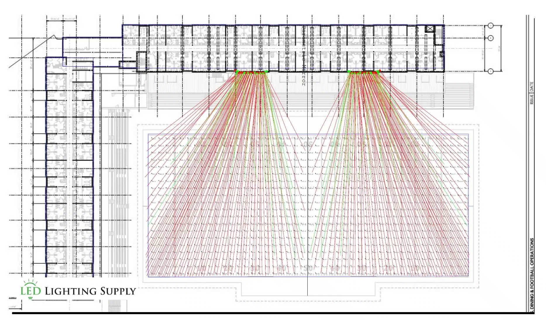 Stadium Lighting Plan