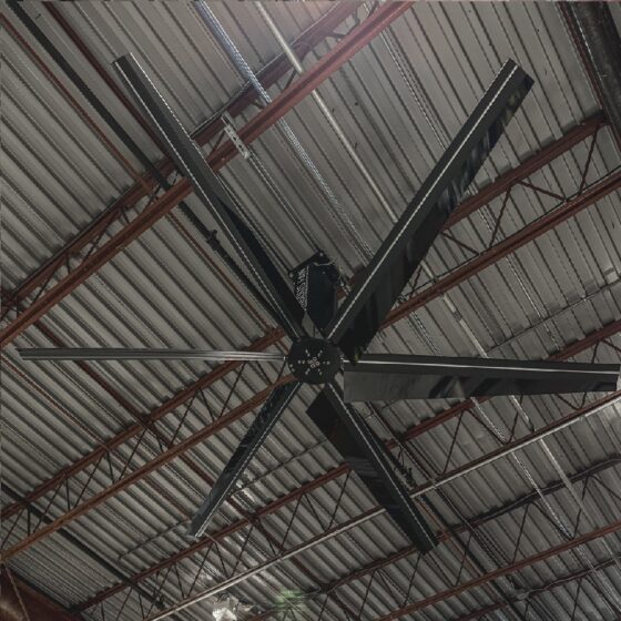 20 Foot HVLS Ceiling Fan: installation view