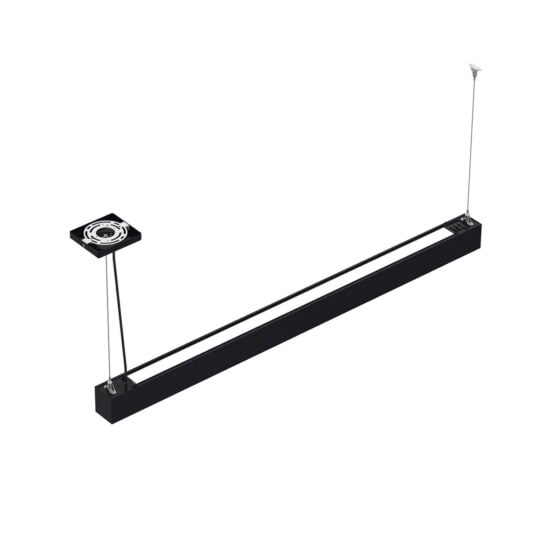 50 Watt Architectural LED Linear Light: angled view