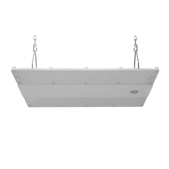 100 / 130 / 160 Watt Adjustable Linear LED High Bay: angled view