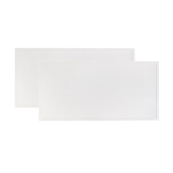 25 / 30 / 40 Watt Adjustable 2X4 LED Backlit Panel Light: angled view