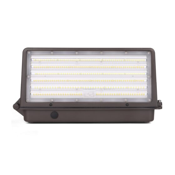 76 / 105 / 125 Watt Adjustable Full Cutoff LED Wall Pack: bottom view