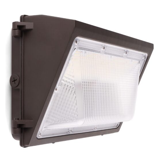 63 / 90 / 108 Watt Adjustable Semi Cutoff LED Wall Pack: front view