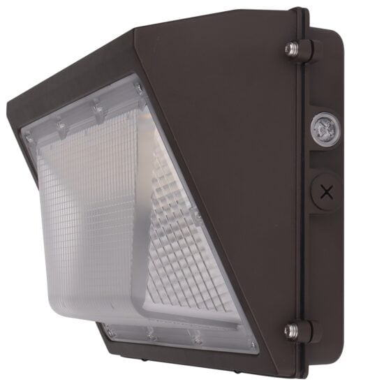 63 / 90 / 108 Watt Adjustable Semi Cutoff LED Wall Pack: side view