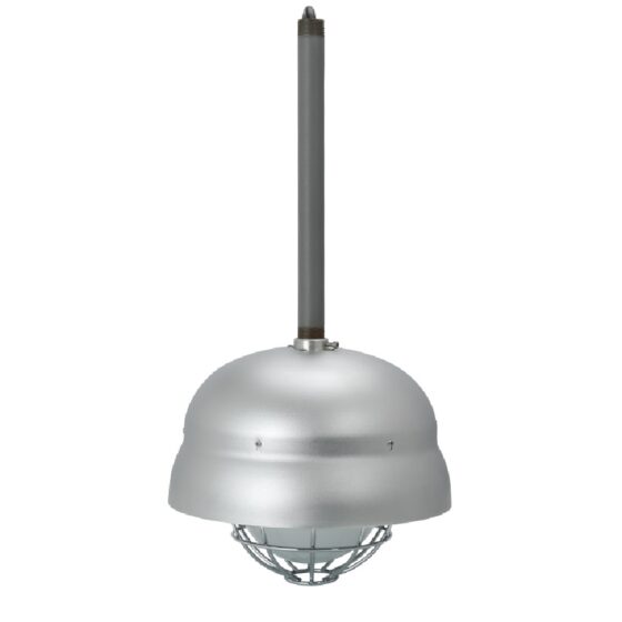 200 Watt Round Explosion Proof LED Light: side view