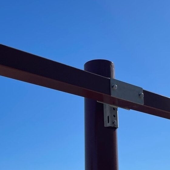 10 Foot Fiberglass Crossarm | 5 in x 5 in x 10 ft