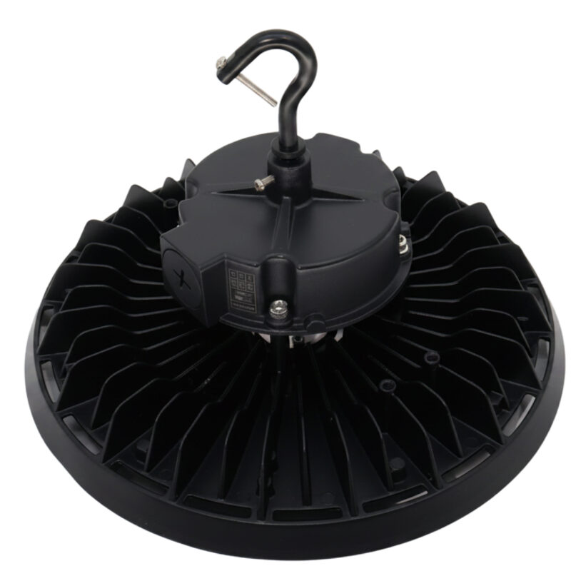 150 / 200 / 240 Watt Adjustable LED UFO High Bay: top-down view