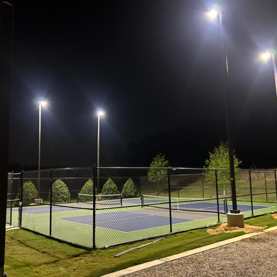 150 Watt LED Shoebox Area Light: pickleball court lighting