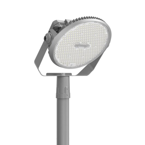 400 / 500 / 600 Watt Adjustable Round LED Stadium Light: mounting with SF