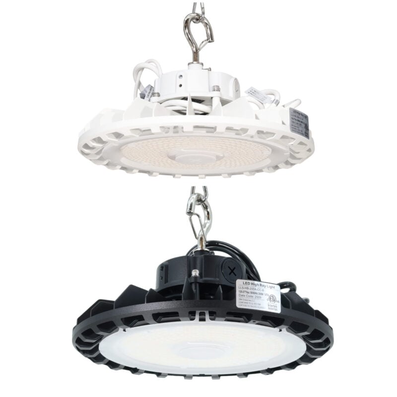 120 / 160 / 200 Watt Adjustable UFO LED High Bay: product display