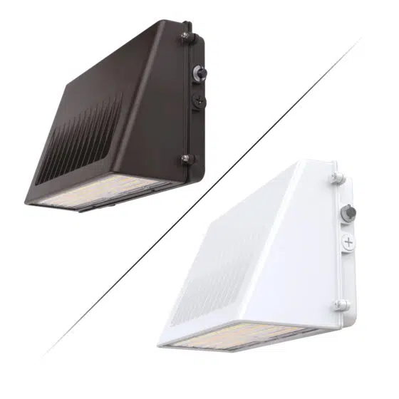 45 / 63 / 90 Watt Adjustable Full Cutoff LED Wall Pack: close-up view